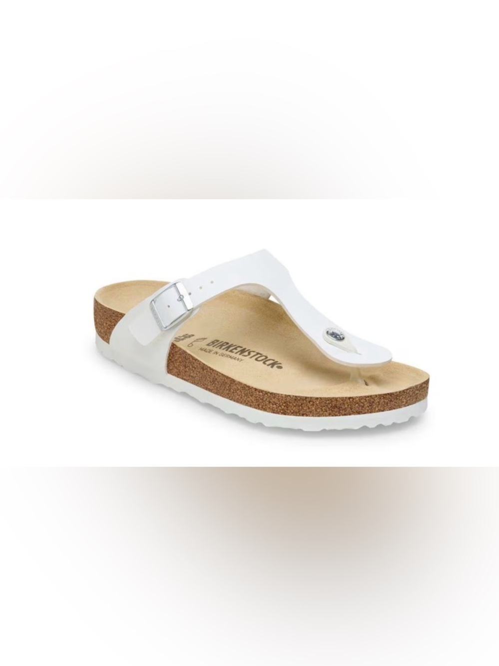 Birkenstock White Sandal - 8
